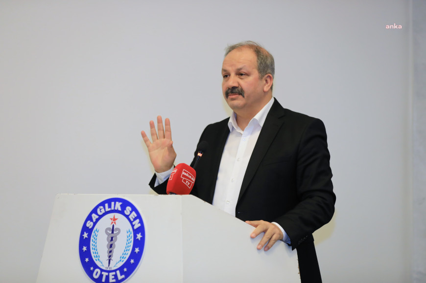 Sağlık-Sen Başkanı Doğan: "Esnek ve uzaktan çalışma modeli, sağlık hizmetleri açısından da değerlendirilmeli"