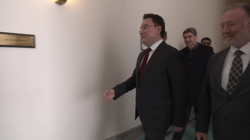 Ali Babacan'dan Tuncer Bakırhan’a taziye ziyareti