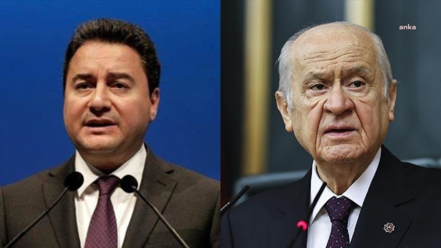 DEVA Partisi Genel Başkanı Ali Babacan, MHP Genel Başkanı Devlet Bahçeli'yi arayarak geçmiş olsun dileklerini iletti