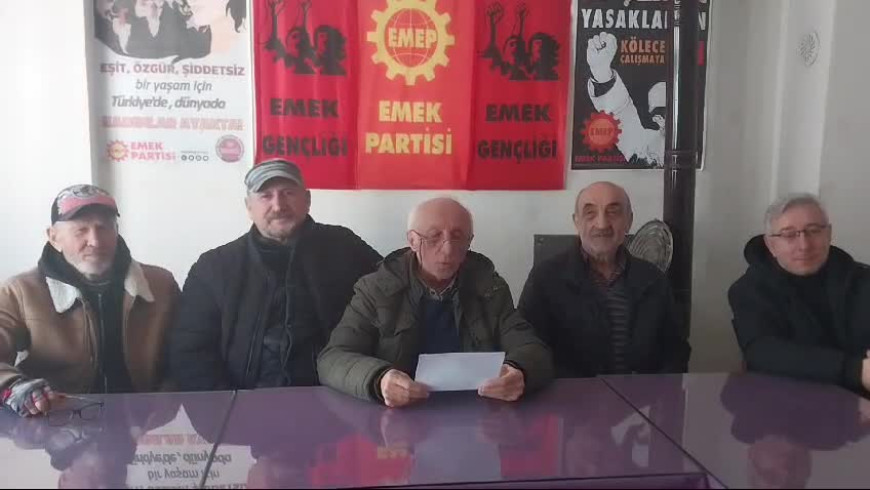 EMEP Samsun il örgütü: "Bugün itibarıyla sekiz fabrikanın önünde üç bini aşkın işçi hala ekmeği için direniyor"