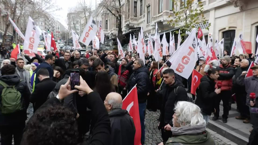 TGB, "Yeni Açılıma Geçit Yok Yürüyüşü" düzenledi