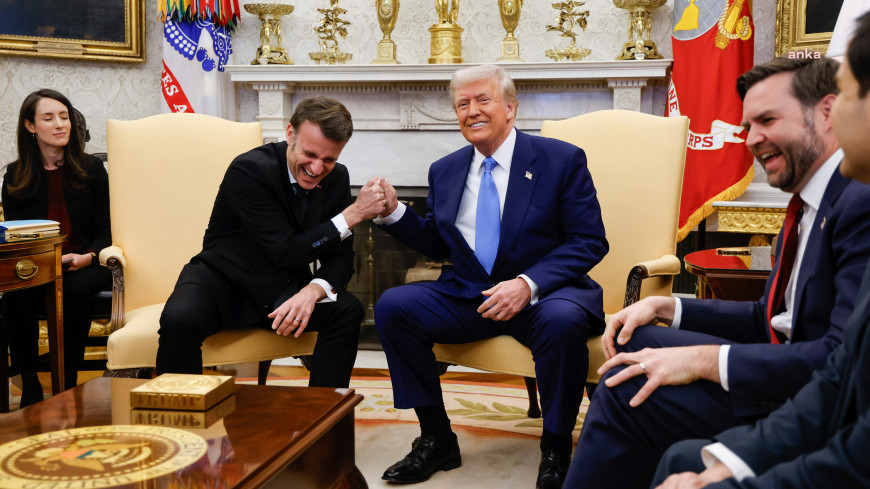 Trump-Macron görüşmesinde, Rusya-Ukrayna savaşına ilişkin “keskin” fikir ayrılıklarının olduğu görüldü 