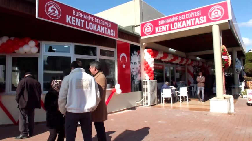 Burhaniye'de ilk Kent Lokantası açıldı