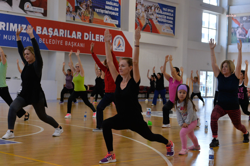 Muratpaşa’da spor kursları başlıyor