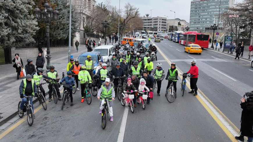 Başkentte pedallar epilepsi hastaları için çevrildi