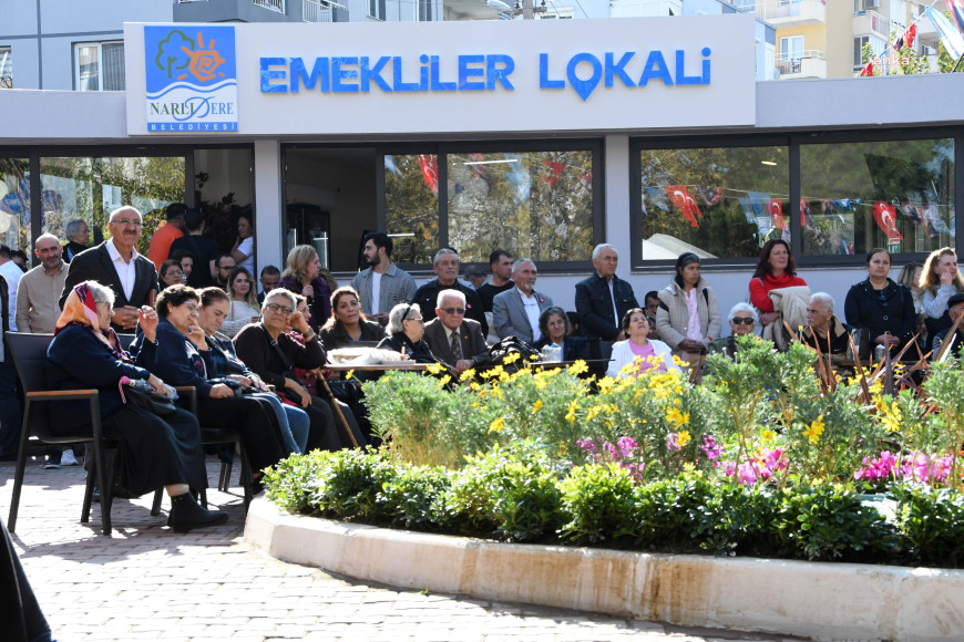 Narlıdere’ye emekliler için iki lokal daha geliyor