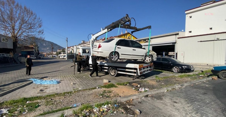 Fethiye'de Sanayi Sitesi'nde temizlik çalışması yapıldı 