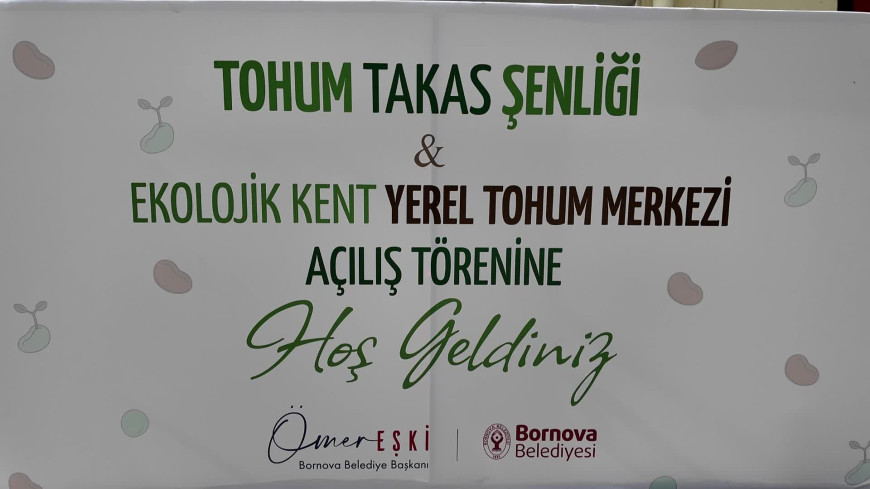 Bornova Belediyesi, Tohum Takas Şenliği düzenledi