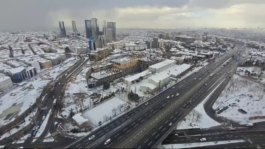  İstanbul’da kar kalınlığı 40 santimetreye ulaştı 