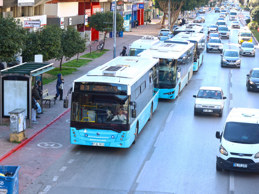 Antalya Büyükşehir Belediyesi,  özel şerit uygulamasında 2. etaba geçti 