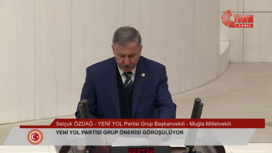 Yeni Yol Partisi'nin milletvekili transferlerini ilişkin önerisi TBMM'de reddedildi... CHP'li Tezcan: "Siyasetin ‘Evliya Çelebi’si olanları sorgulamak milletin hakkıdır"