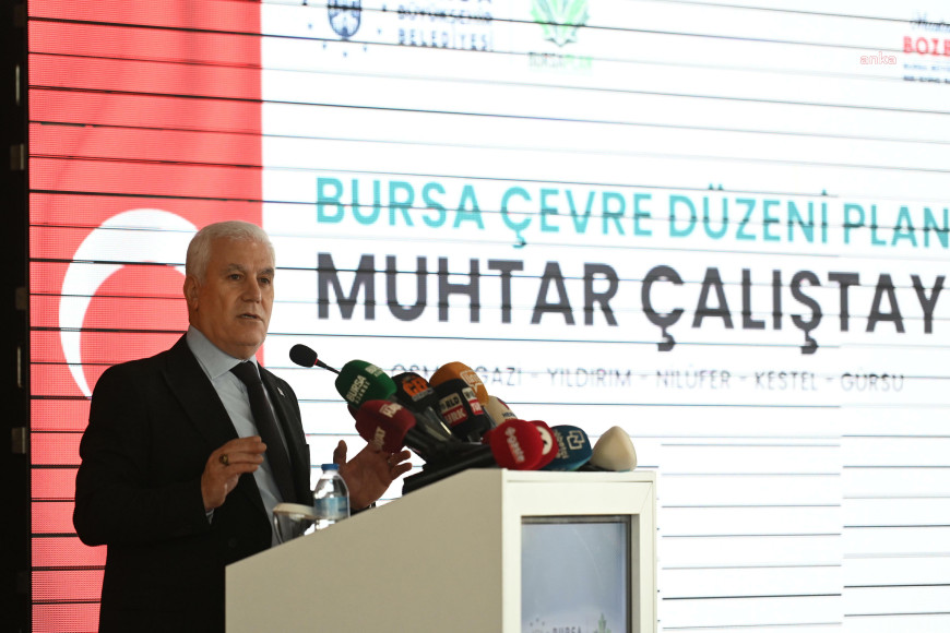 Bursa Büyükşehir Belediyesi'nden muhtarlarla 'Çevre Düzeni Planı' buluşması