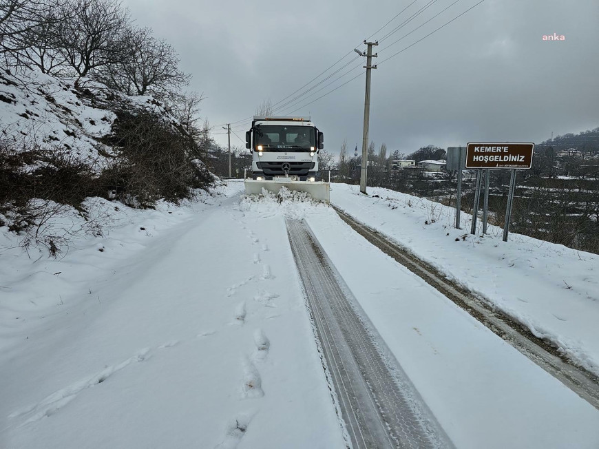 İzmir’in dağlarında kar alarmı