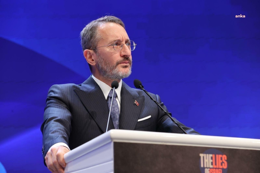 Fahrettin Altun: "Sayın Cumhurbaşkanımızı bu tip iftiralarla yıpratmaya çalışmak ne size bir şey kazandırır ne de milletimize"