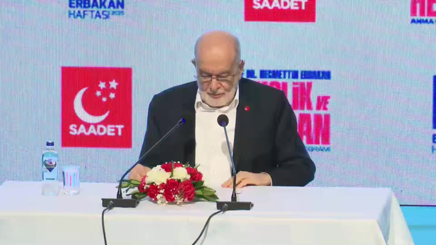 "Erbakan; Gençlik ve Heyecan" anma etkinliği... Temel Karamollaoğlu: "Gelecekten asla ümit kesmeyeceğiz kesmeyeceksiniz çünkü zulüm ebedi olamaz