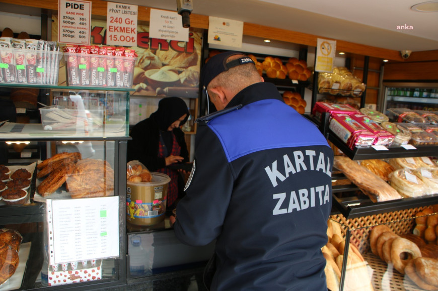 Kartal Belediyesi’nden fırınlarda Ramazan denetimi  