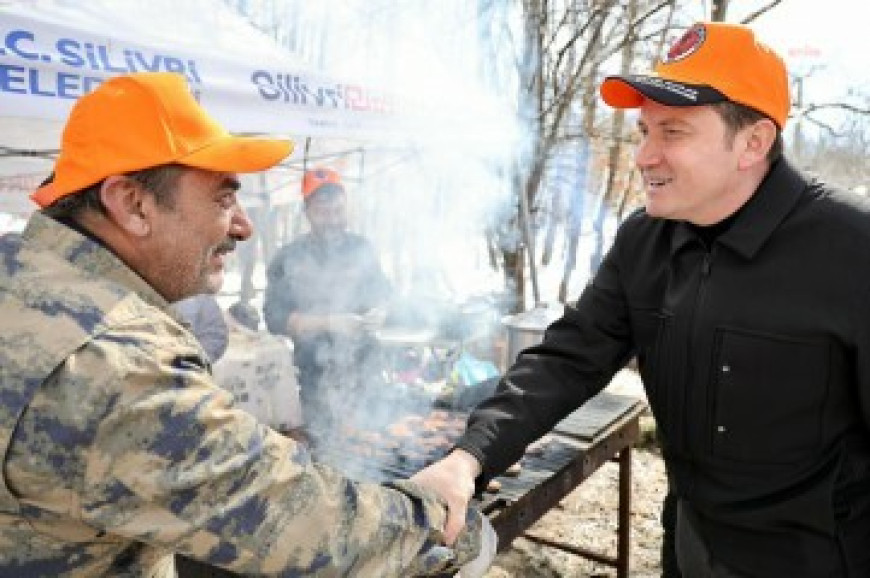 Silivri Belediye Başkanı Balcıoğlu, avcılık sezonu kapanış yemeğine katıldı