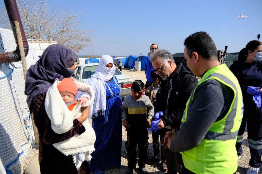 Adana Büyükşehir Belediyesi’nden tarım işçileri ve göçmenlere yönelik sağlık hizmeti çalışması