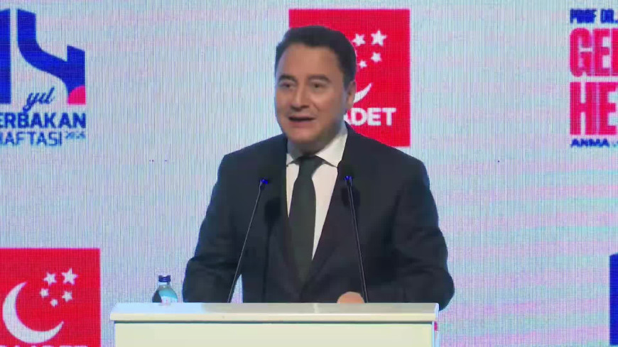 "Erbakan; Gençlik ve Heyecan" anma etkinliği... Ali Babacan: "Adil, demokratik ve umut dolu bir Türkiye için gece gündüz demeden çalışacağız"