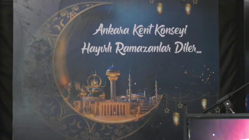 Ankara Kent Konseyi, iftar programı düzenledi