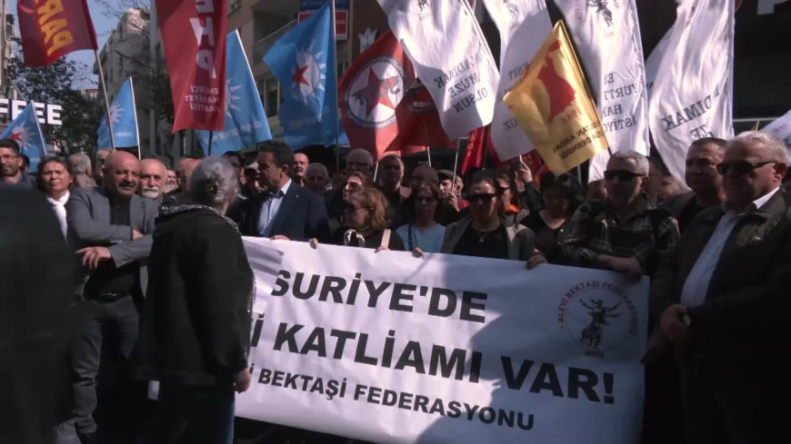 Alevi Bektaşi Federasyonu Genel Başkanı Mustafa Aslan: "AKP iktidarına ve onun iş birlikçilerine sesleniyoruz., Suriye’den kirli ellerinizi çekin"