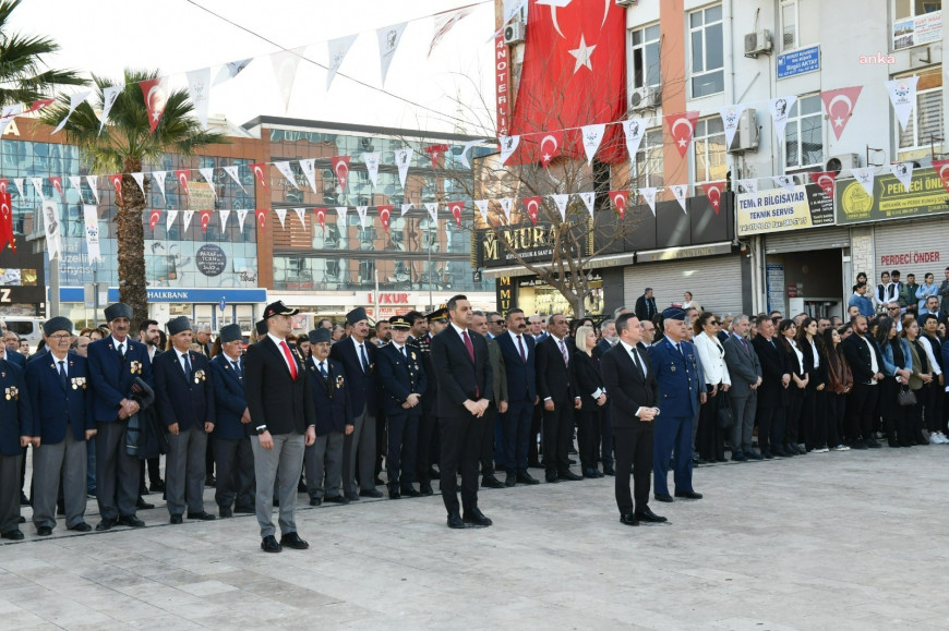 Çiğli'de Çanakkale şehitleri anıldı