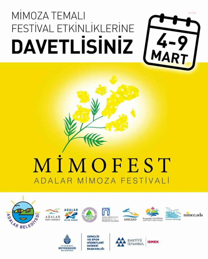 Adalar Mimoza Festivali “Mimofest” başladı