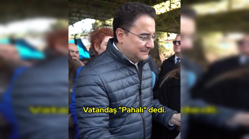 Ali Babacan'dan pazar ziyareti: "Esnaf da şikayetçi alışverişe çıkan da"