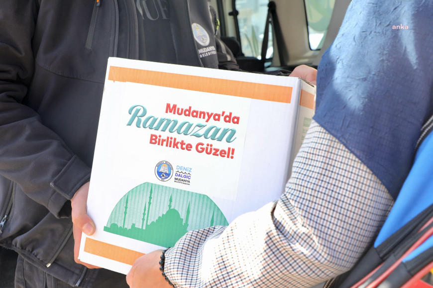 Mudanya Belediyesi ramazan boyunca ihtiyaç sahiplerine erzak ulaştıracak