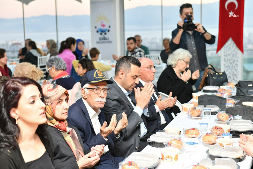 Çiğli Belediye Başkanı Yıldız, şehit ve gazi yakınlarıyla iftarda buluştu