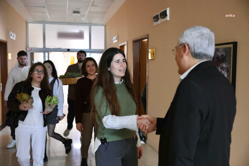 Çeşme Belediye Başkanı Denizli’den 14 Mart Tıp Bayramı ziyareti 