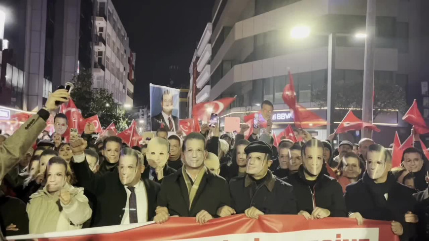 Trabzon’da Ekrem İmamoğlu’na destek yürüyüşü