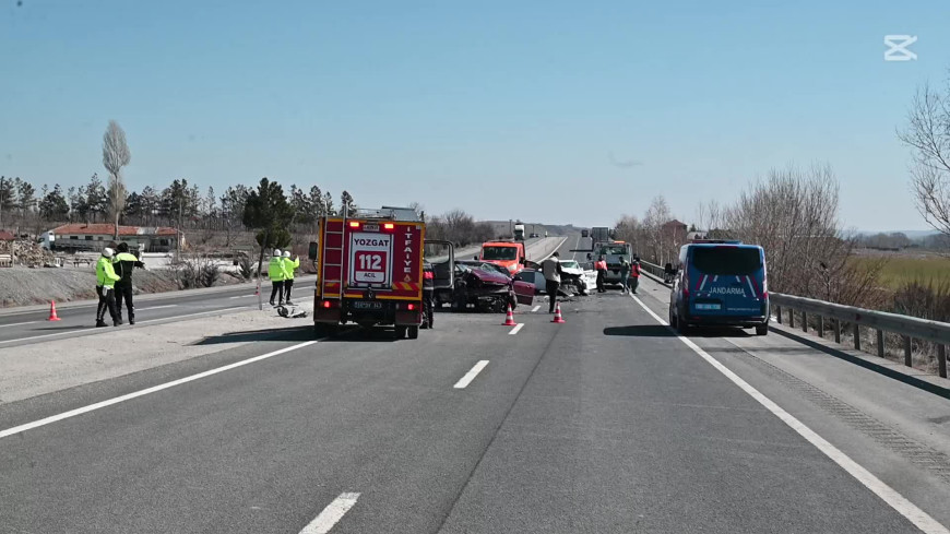 Yozgat’ta meydana gelen trafik kazasında 3’ü ağır 6 kişi yaralandı