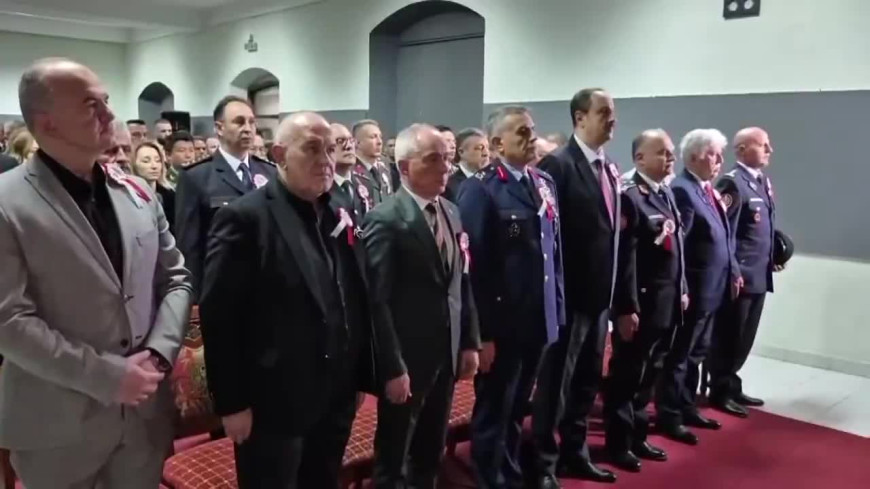 Atatürk’ün Manastır Askeri İdadisi'nden mezuniyetinin 126’ncı yıl dönümü dolayısıyla anma töreni düzenlendi
