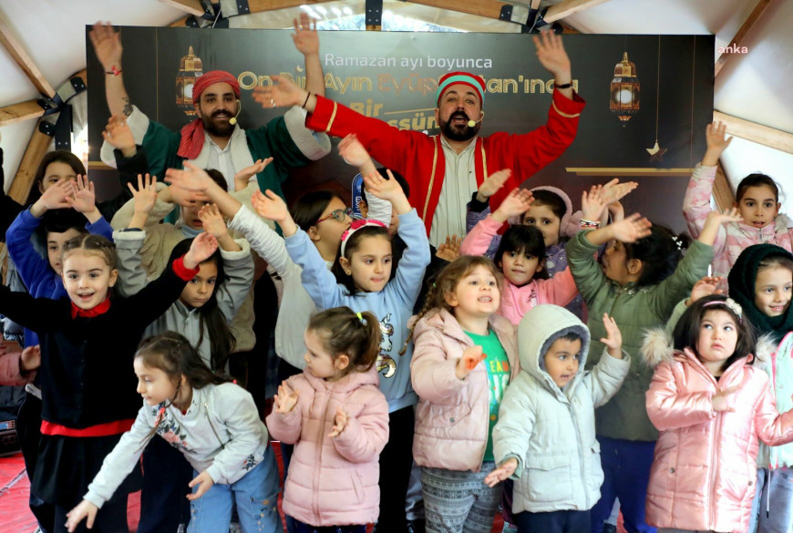 Eyüpsultan Belediyesi, ramazan ayında çocuklara yönelik etkinlikler düzenliyor