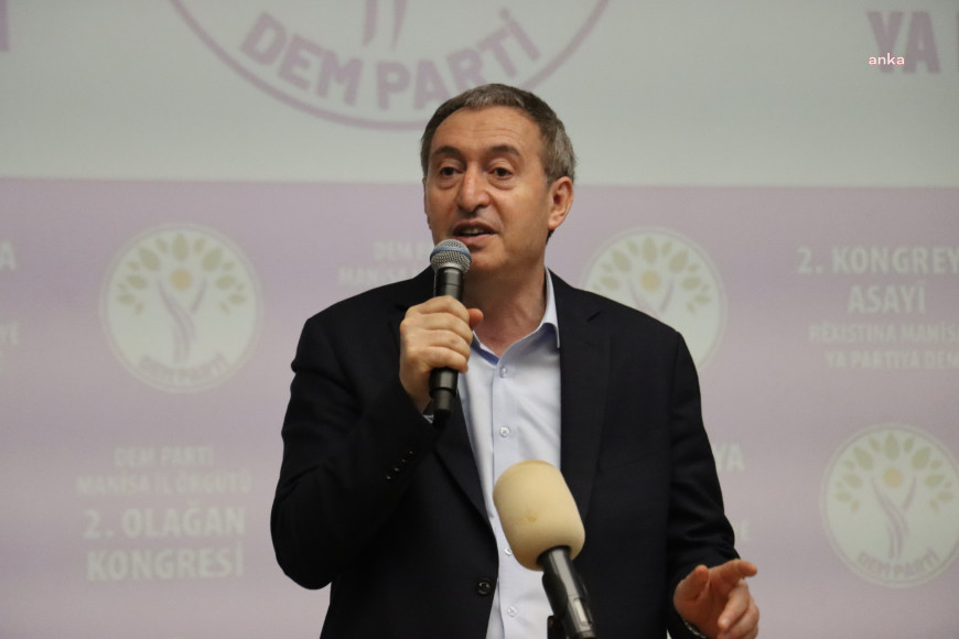 DEM Parti Eş Genel Başkanı Tuncer Bakırhan: “Abdullah Öcalan’a Nevruz’dan önce rahat müzakere yapma zemini imkanı verilsin”