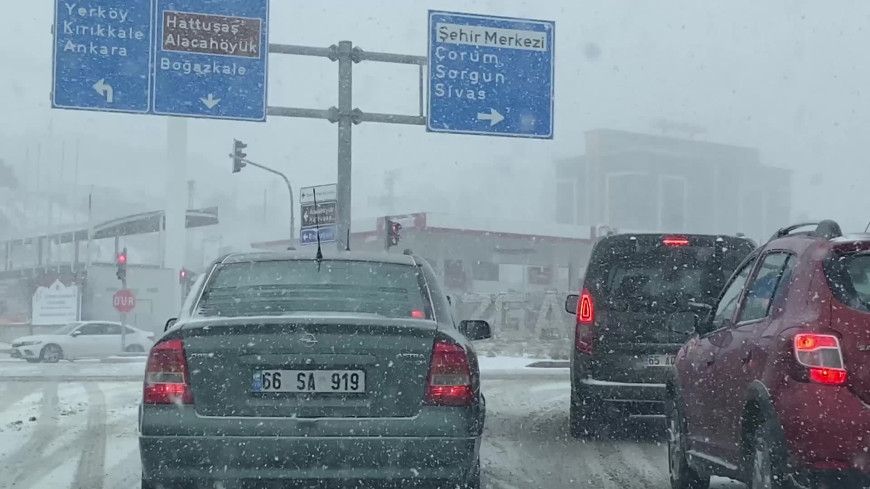 Yozgat’ta kar nedeniyle eğitime yarım gün ara verildi, zirai don uyarısı yapıldı 