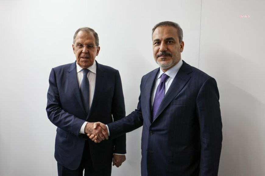 Dışişleri Bakanı Fidan, Rus mevkidaşı Lavrov ile görüştü