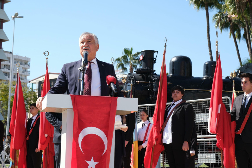 Atatürk’ün Adana’ya gelişinin 102'nci yılı törenlerle kutlandı