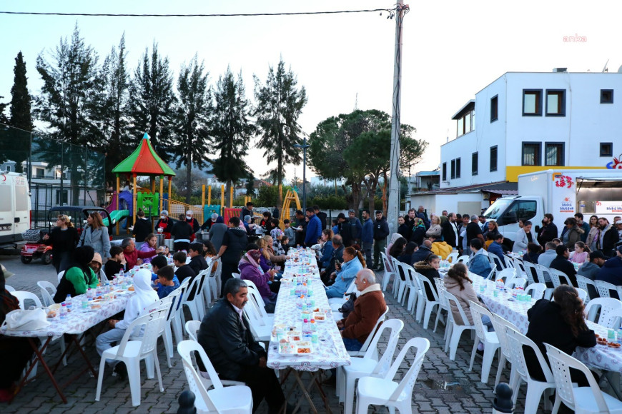 Bodrum’da geleneksel iftar buluşmaları devam ediyor