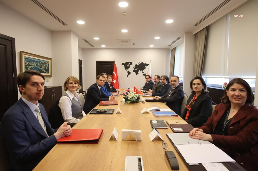 Türkiye ile Birleşik Krallık arasındaki Suriye konulu görüşmede, Suriye yönetiminin terörle mücadelede desteklenmesinin önemi vurgulandı