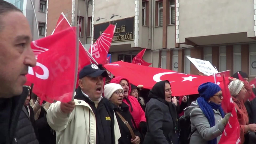 Tokat'ta İmamoğlu'na destek yürüyüşü düzenlendi