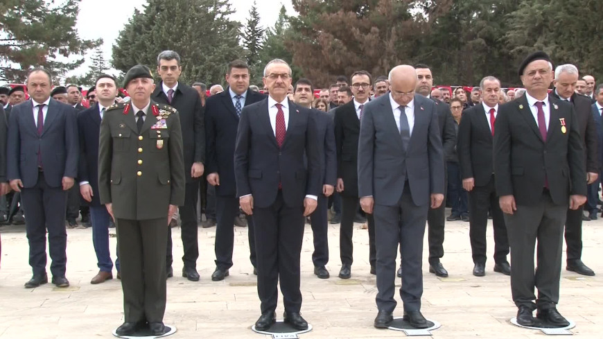 Malatya’da Çanakkale Zaferi'nin 110. yıl dönümü dolayısıyla tören düzenlendi