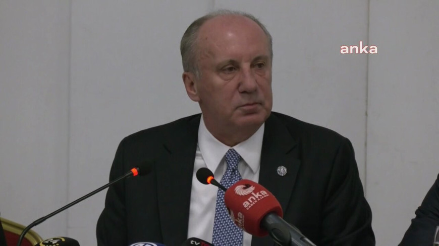 Muharrem İnce: Ankara’dan yola çıkıyorum, yarın Saraçhane’de olacağım