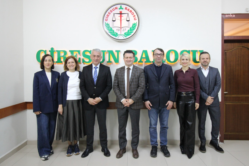 Giresun Belediyesi Taşbaşı Parkı için barodan destek istedi