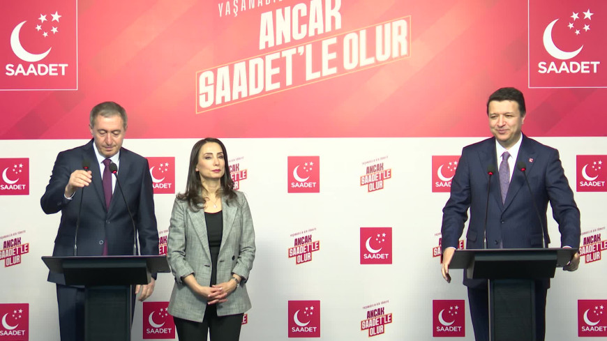 DEM Parti Eş Genel Başkanları Saadet Partisi'ni ziyaret etti… Bakırhan: "Heyetimiz Erdoğan’la görüşecek. Meselenin çözümünün en önemli taraflarından birisidir"