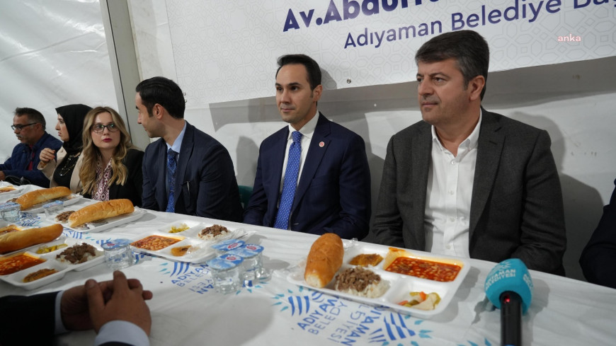 Adıyaman Belediye Başkanı Tutdere, DYP Genel Başkanı Küpeli'yi iftarda ağırladı