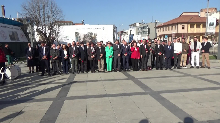 Edirne'de 14 Mart Tıp Bayramı kutlandı