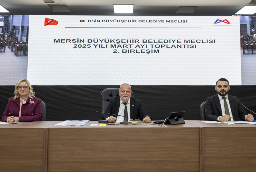 Mersin Büyükşehir Belediye Meclisi toplandı… Başkan Vekili Uyan: “Suriye’de hala vahşice insanlar katlediliyor”