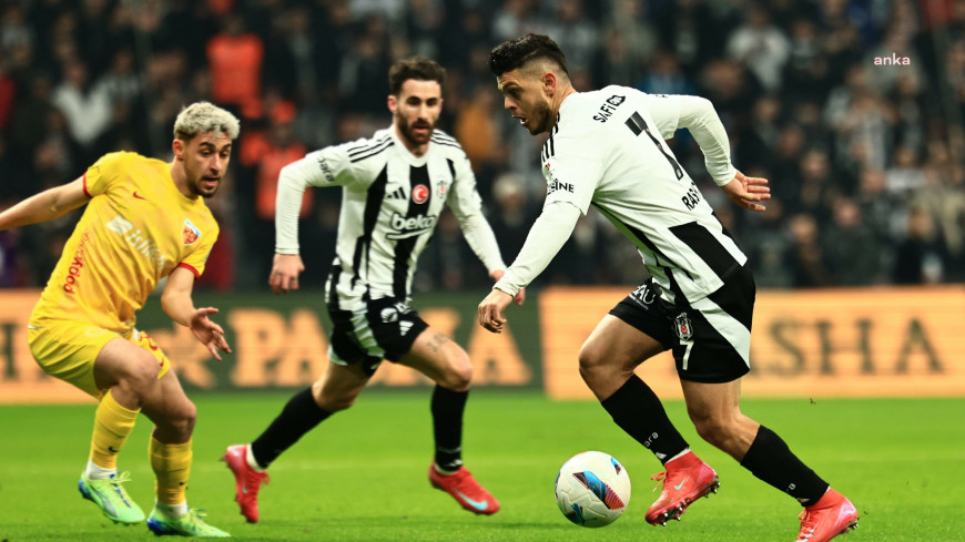 Beşiktaş, Kayserispor’u 2-0 mağlup etti